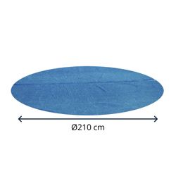 Copri Piscina Solare per Piscina Fuori Terra Bestway Ø210 cm Tondo