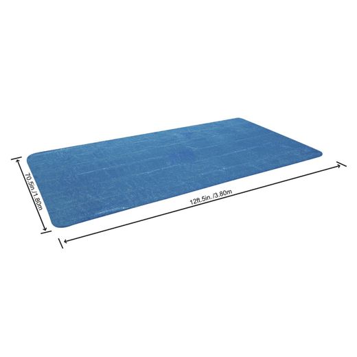 Couverture Solaire Rectangulaire Bestway 380x180 cm pour Piscines 404x201 et 412x201 cm