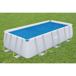 Couverture Solaire Rectangulaire Bestway 380x180 cm pour Piscines 404x201 et 412x201 cm