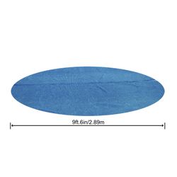 Couverture Solaire Rond Bestway Ø289 cm pour Piscine Démontable