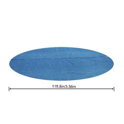 Couverture Solaire Rondelle Bestway Ø356 cm pour Piscines de 366 et 396 cm