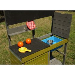 Cucina per bambini, 78 x 33 x 120 cm, in legno multicolore | Collezione Bella