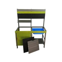 Cucina per bambini, 78 x 33 x 120 cm, in legno multicolore | Collezione Bella