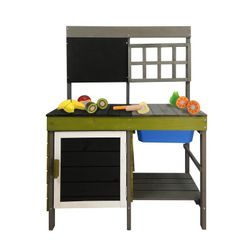 Cucina per bambini, 78 x 33 x 98 cm, in legno multicolore | Collezione Irene