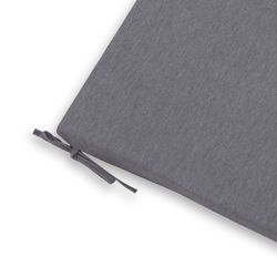Cuscino da esterno, 38 x 38 x 4,5 cm, in tessuto grigio | Collezione Gandía