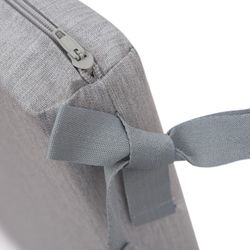 Cuscino da esterno, 42 x 42 x 6 cm, in tessuto grigio | Collezione Pacific