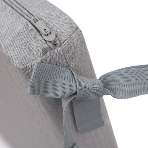 Cuscino da esterno, 42 x 42 x 6 cm, in tessuto grigio | Collezione Pacific