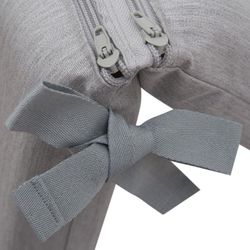 Cuscino da esterno, 45 x 92 x 6 cm, in tessuto grigio | Collezione Pacific