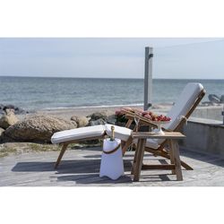 Cuscino per amaca, 197 x 55 x 5 cm, in cotone bianco | Collezione Arrecife