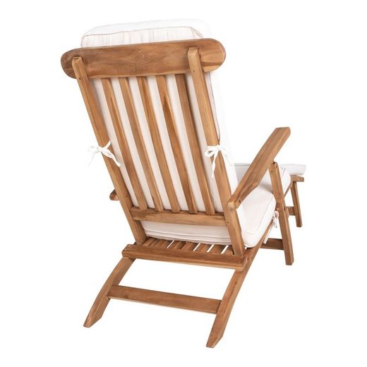 Cuscino per amaca, 197 x 55 x 5 cm, in cotone bianco | Collezione Arrecife