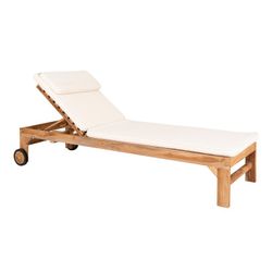 Cuscino per amaca, 200 x 62 x 6 cm, in cotone bianco | Collezione Andorra