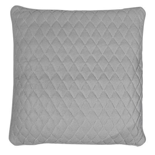 Cuscino, 60 x 60 cm, imbottito grigio chiaro | Collezione Bonn