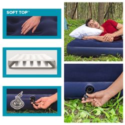Matelas gonflable Bestway Horizon individuel 188x99x22 cm Bleu