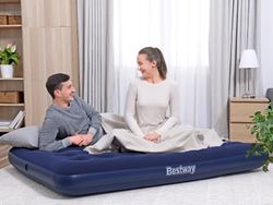 Colchão Inflável Duplo Bestway Horizon 191x137x22 cm Azul
