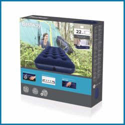 Matelas Gonflable Individuel Jr.Twin Bestway 185x76x22 cm Bleu