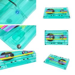 Flotteur Gonflable Bestway Retro Beats 174x117 cm avec Design de Cassette