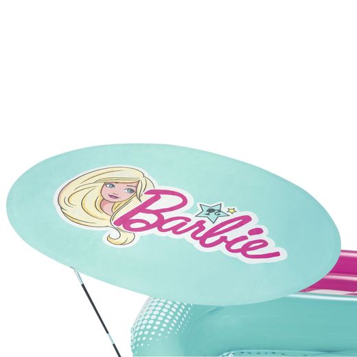 Matelas Gonflable Double Bestway Barbie Parasol 178x170 cm - Lot de Deux