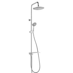 Columna de ducha K2O Chillout Bay 96,5 cm sin grifo, acero inoxidable