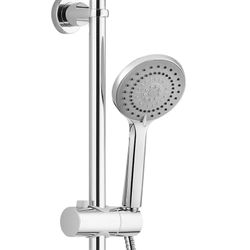Columna de ducha K2O Chillout Bay 96,5 cm sin grifo, acero inoxidable