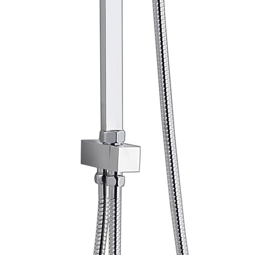 Columna de ducha sin grifo K2O Chillout Ocean 101,5 cm cromo
