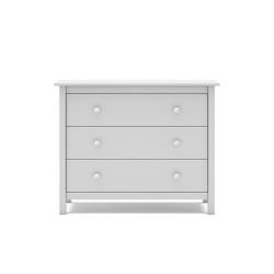 Comodino, 100 x 40 x 80 cm, in legno di pino bianco | Collezione Max