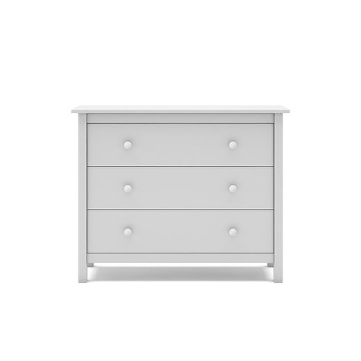 Comodino, 100 x 40 x 80 cm, in legno di pino bianco | Collezione Max