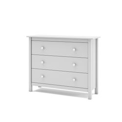 Comodino, 100 x 40 x 80 cm, in legno di pino bianco | Collezione Max