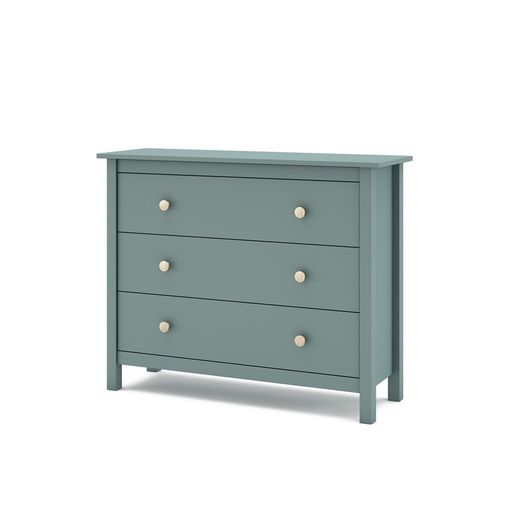 Comodino, 100 x 40 x 80 cm, in legno di pino verde | Collezione Max