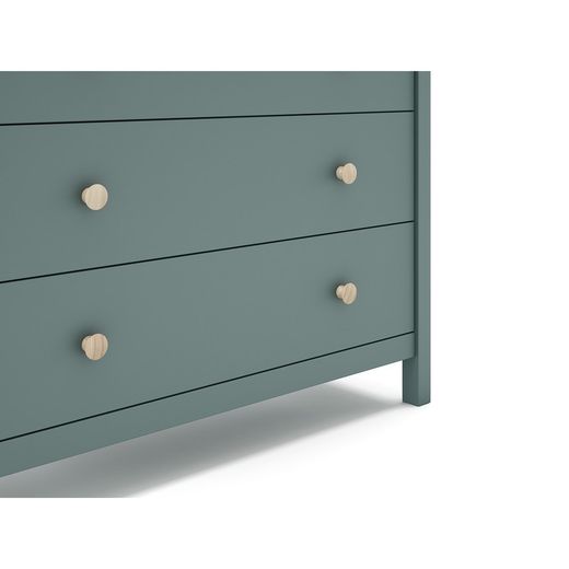 Comodino, 100 x 40 x 80 cm, in legno di pino verde | Collezione Max