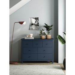 Comò, 110 x 40 x 80 cm, in legno di pino blu | Collezione Misti