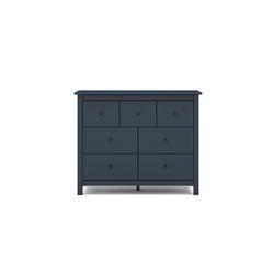 Comò, 110 x 40 x 80 cm, in legno di pino blu | Collezione Misti