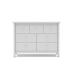 Comodino, 110 x 40 x 80 cm, in legno di pino bianco | Collezione Max