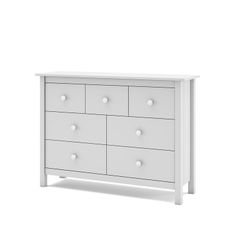 Comodino, 110 x 40 x 80 cm, in legno di pino bianco | Collezione Max