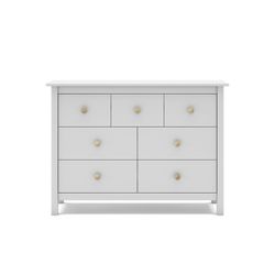 Comodino, 110 x 40 x 80 cm, in legno di pino bianco | Collezione Max