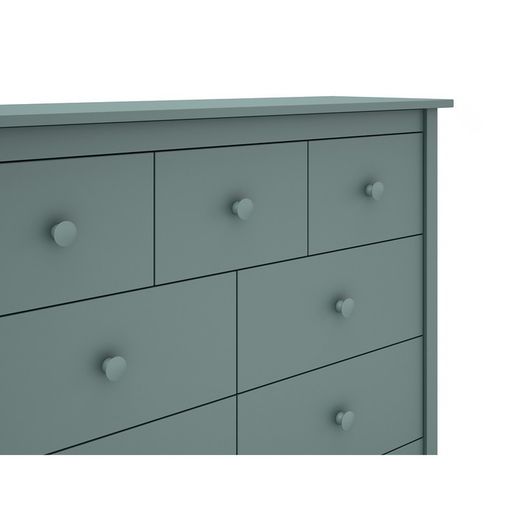 Comodino, 110 x 40 x 80 cm, in legno di pino verde | Collezione Max