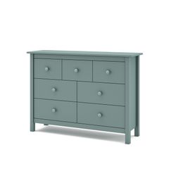 Comodino, 110 x 40 x 80 cm, in legno di pino verde | Collezione Max