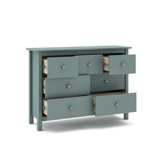Comodino, 110 x 40 x 80 cm, in legno di pino verde | Collezione Max