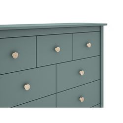 Comodino, 110 x 40 x 80 cm, in legno di pino verde | Collezione Max