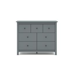 Comodino, 110 x 40 x 80 cm, in legno verde | Collezione Misti