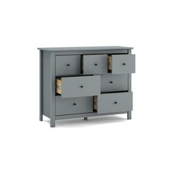 Comodino, 110 x 40 x 80 cm, in legno verde | Collezione Misti
