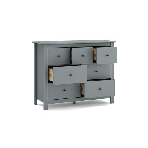 Comodino, 110 x 40 x 80 cm, in legno verde | Collezione Misti