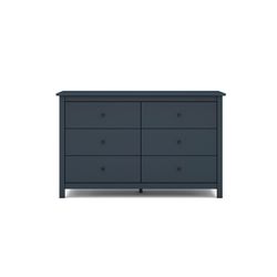 Comodino, 130 x 45 x 80 cm, in legno di pino blu | Collezione Misti