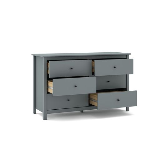 Comò, 130 x 45 x 80 cm, in legno di pino verde | Collezione Misti