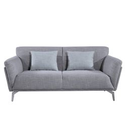 Set di 2 divani, 185 x 90 x 80 cm / 230 x 90 x 80 cm, a 2 e 3 posti | Collezione Calabria Pärumm Grigio Pietra