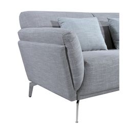 Set di 2 divani, 185 x 90 x 80 cm / 230 x 90 x 80 cm, a 2 e 3 posti | Collezione Calabria Pärumm Grigio Pietra