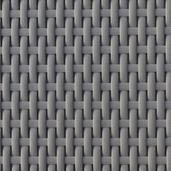 Conjunto de sofás para jardín de polipropileno imitación ratán en gris y granate | Colección Treviso