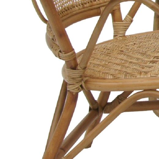 Set di divani da giardino in rattan, canna e vimini naturale | Collezione Parma