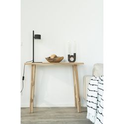 Consolle, 90 x 30 x 80 cm, in legno di teak naturale | Collezione Girona