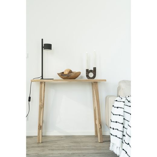 Consolle, 90 x 30 x 80 cm, in legno di teak naturale | Collezione Girona