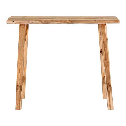 Consolle, 90 x 30 x 80 cm, in legno di teak naturale | Collezione Girona